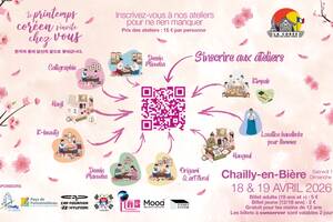 photo Le printemps coreen s’invite à Chailly-en-Bière