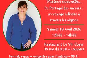 photo Venez manger avec l'autrice Sylvie Da Silva