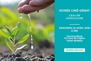 photo Ciné-débat sur l'eau en agriculture