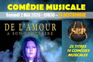 photo comédie musicale organisée par le Lions club Pays de la Sainte Baume