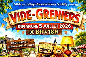 photo Vide-Greniers le dimanche 5 juillet 2026 Salle de l'Étoile à Sartilly 