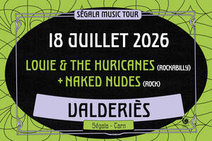 photo Louie & The Hurricanes + Naked Nudes [SEGALA MUSIC TOUR]