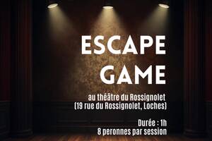 photo Escape game au théâtre du Rossignolet !