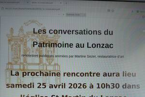 photo Les Conversations du Patrimoine au Lonzac