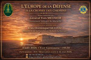 photo Conférence sur L’Europe et sa défense : à la croisée des chemins