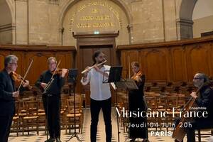photo Concert à Paris: Rossini, Vivaldi, Tchaikovsky, Taffanel, Bizet, Aznavour, Saint-Saëns, Ibert, Poulenc, Ravel