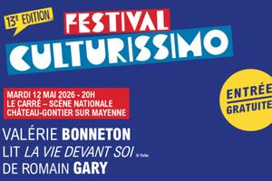photo Festival Culturissimo - Lecture de Valérie Bonneton