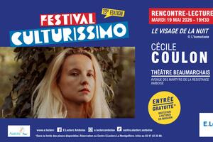 photo Festival Culturissimo - Rencontre-Lecture avec Cécile Coulon