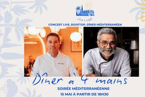 photo Soirée Méditerranéenne à La Rochelle 15 mai : Dîner à 4 mains avec les chefs Carlos Foito et Hervé Holderbaum