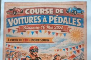 photo Course de voiture à pédalier