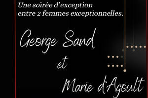photo George Sand et Marie d'Agoult