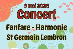 photo Concert Fanfare-Harmonie de Saint-Germain-Lembron 9 mai 2026