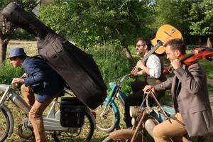 Shamade Swing Trio en concert pour le Folk Club de Cahors avec du Jazz Manouche