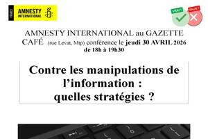 Conférence d'Amnesty International