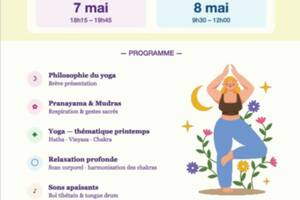 STAGE DE YOGA DU PRINTEMPS (tous niveaux)