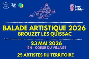 Balade Artistique à Brouzet les Quissac 2026 : 5ème édition !