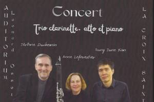 Concert Trio Clarinette Alto Piano