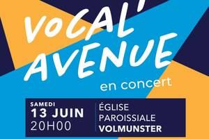 Vocal'Avenue chante à Volmunster