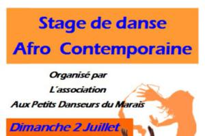 Stage de danse Afro Contemporaine