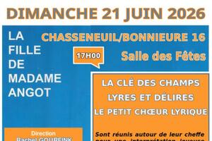 3 CHOEURS chantent....LA FILLE DE MADAME ANGOT