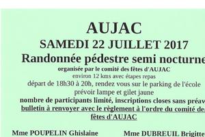 randonnée pedestre semi nocturne
