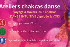 Ateliers CHAKRAS DANSE