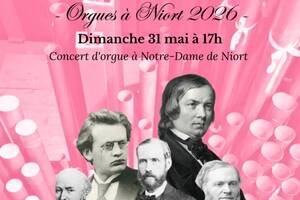 Concert d'orgue à Notre-Dame de Niort