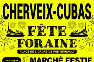 Fête foraine - Concert - Marché festif - Feu d'artifice - Vide grenier