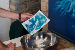 Initiation cyanotype