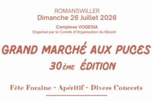 grand marché aux puces 30ème édition