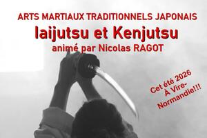 photo Stage d'arts martiaux traditionnels japonais - IAIJUTSU et KENJUTSR