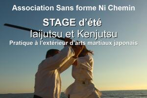 photo stage d'été - iaijutsu et kenjutsu