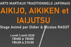 Arts martiaux traditionnels japonais - aikido, aikiken et iaijutsu