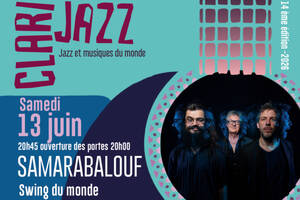 Clarijazz reçoit SAMARABALOUF : swing sans frontières