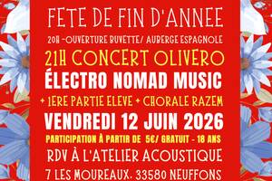 Concert Olivero : Electro Nomade Music