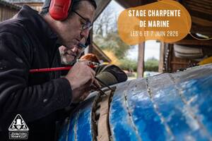 Stage de charpente de marine – ouvert à toutes et tous
