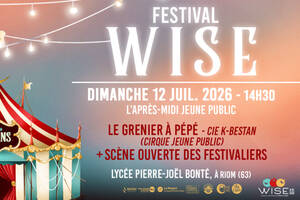 L'après-midi jeune public du Wise festival au Lycée Pierre-Joël Bonté de Riom (63)