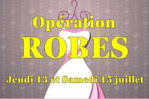 opération ROBES (Boutique Solidaire AGIR)