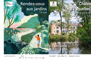 La vue retrouvée au château d'Esquelbecq