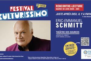Festival Culturissimo - Rencontre/Lecture d'Eric-Emmanuel Schmitt