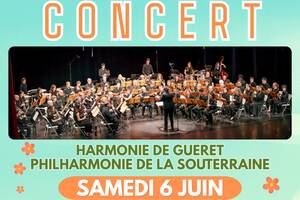 Concert de printemps de l’Harmonie de Guéret
