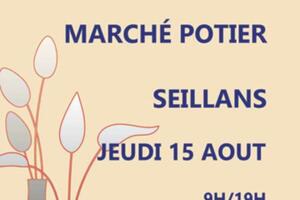 Marché potiers de Seillans