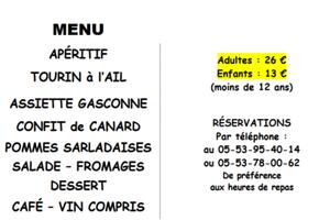 REPAS GASCON