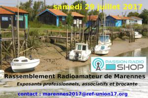 Salon radio-amateur Marennes 2017
