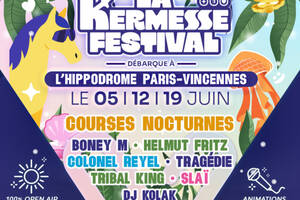 L’Hippodrome Paris-Vincennes accueille La Kermesse Festival : trois soirées festives aux couleurs des années 2000