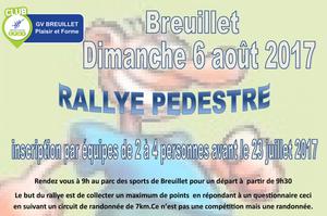 Rallye pédestre - 7 km