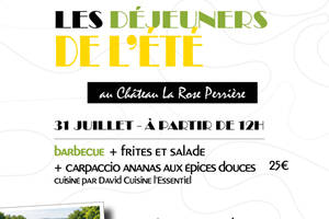 Les déjeuners de l'été au Château