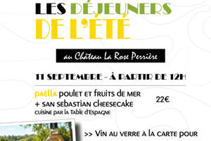 Les déjeuners de l'été au Château