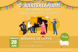 Concerts à la ferme
