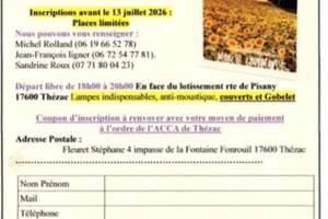 photo Randonnée pédestre semi-nocture gourmande 2026
